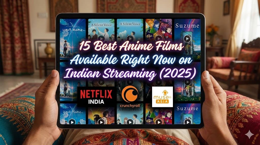 15 Best Anime Films Available Right Now on Indian Streaming