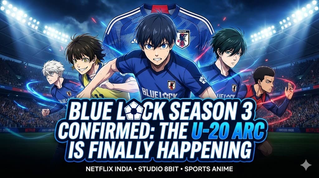 Blue Lock Season 3 Confirmed: The U-20 Arc Is Finally Happening