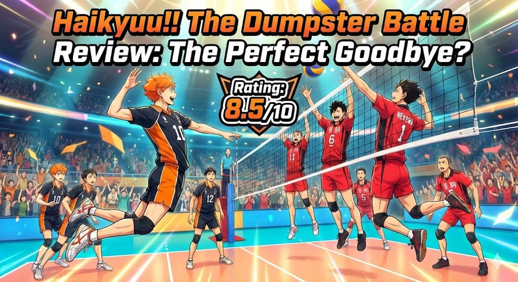 Haikyuu!! The Dumpster Battle Review: The Perfect Goodbye?