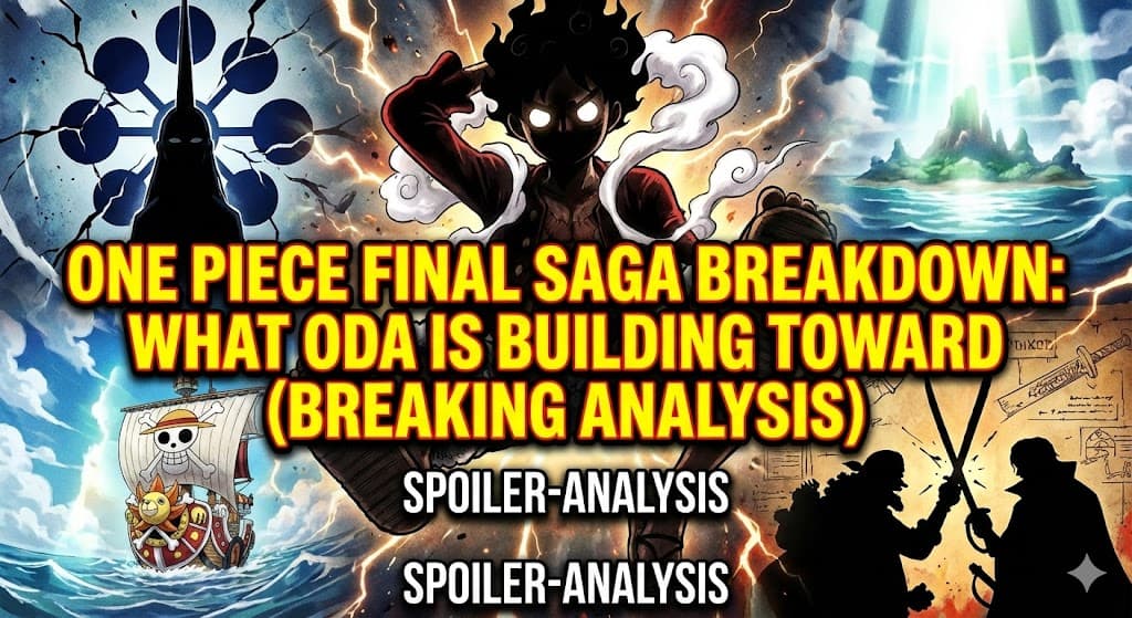 One Piece Final Saga Breakdown: What Oda Is Building Toward (BREAKING ANALYSIS)