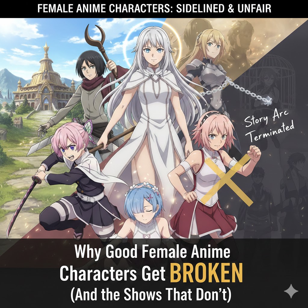 Why Good Female Anime Characters Get Broken (And the Shows That Don't)